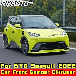 Kit de Carrocería Seagull, Lip Delantero Negro Brillante Estilo DC, Splitter/Spoiler Delantero para BYD Seagull 2022, Accesorios para Auto - Product Image 2