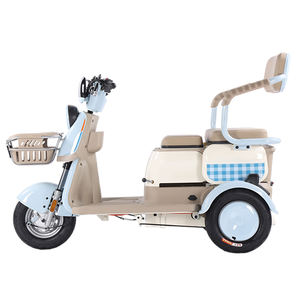 Tricycle électrique à 3 roues EEC Trice 300-8, 48v, pour adultes, carrosserie ouverte, pneus pour personnes âgées - Product Image 4