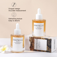 Sérum Ampoule à la Centella Anti-rides, Niacinamide Hydratant, Apaisant, Réparateur, Réducteur de Pores pour Peaux Sensibles pH 5.5, Usage Domestique Doux