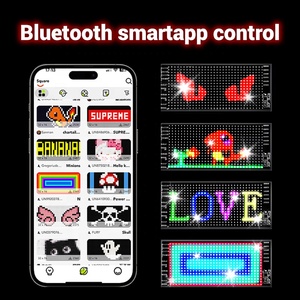 Phổ biến nhất mềm linh hoạt cán lên tự dính <span class=keywords><strong>LED</strong></span> hiển thị Ngoài Trời Màu xanh-răng smartapp điều khiển nhà sản xuất - Product Image 3