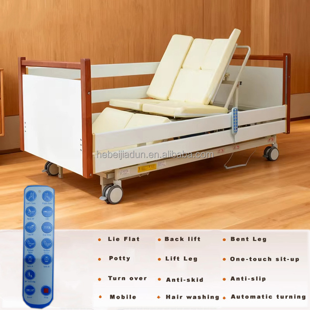 Smart Nursing Bed with Toilet Function for Disabled Elderly