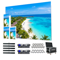 Écran LED de location intérieur ultra-mince TOPvision P3.91 500x500mm, panneau d'affichage haute définition pour scène et réunions d'affaires