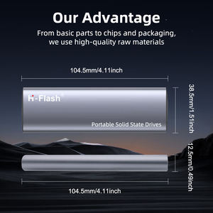 H-flash Hard Ddrive eksternal SSD 1TB, 960GB 512GB 256GB 128GB, Solid State Drive M.2 SATA PSSD untuk laptop PC - Product Image 6