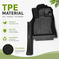 Tapis de sol de voiture TPE 5D 7D sur mesure durables, imperméables, écologiques, sans odeur et antidérapants pour Toyota RAV4 Hybrid 2026