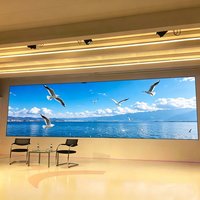 Pantalla LED para Videoconferencias y Salas de Reuniones, P1.25 P1.5 P1.8 P2 P2.5, Píxeles Pequeños, Montaje en Pared Interior, Video Wall LED