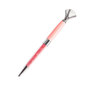 Bolígrafo de Cristal de Alta Calidad con Logotipo, Bolígrafo de Metal Dorado Rosa para Mujer, Bolígrafo de Firma, Bolígrafo de Cristal con Diamantes Mágicos - Product Image 5