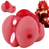 Poupée sexuelle réaliste en forme de cheval avec canaux anaux et vaginaux serrés, masturbateur en silicone pour hommes, stimulateur de pénis.