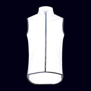 Gilet de cyclisme imperméable pour hommes, <span class=keywords><strong>veste</strong></span> <span class=keywords><strong>sans</strong></span> manches, vêtement réfléchissant, coupe-vent à séchage rapide pour vélo - Product Image 2