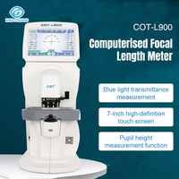 Optometri lensa Digital otomatis, Lensometer pintar pengukur lensa focometer