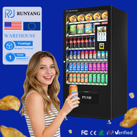 Distributeur automatique intelligent RUNYANG personnalisé pour sodas et snacks, distributeur automatique de snacks et de boissons, distributeur automatique d'aliments et de boissons