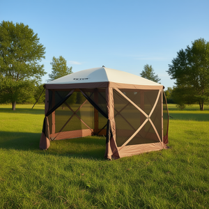 Carpa de Malla Plegable Vevor de 11.5x11.5 Pies con Ventanas, Fácil de Instalar, Refugio para Exteriores, Uso en Campamentos de Verano - Product Image 2
