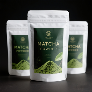 कस्टम मुद्रित भूरे रंग के क्राफ्ट पेपर बैग जिपर भोजन सुरक्षित पुनर्जयोग्य स्टैंड अप पाउच - Product Image 5