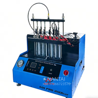 NANTAI CT6100 CT6000 Limpiador de inyectores GDI de alta presión, máquina de prueba de combustible, herramienta de pulverización de gasolina, inyector de combustible GDI y probador