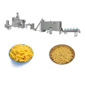 स्वचालित इलेक्ट्रिक औद्योगिक पास्ता बनाने की मशीन इटली मैकरोनी पास्ता एक्सट्रूडर प्रसंस्करण लाइन