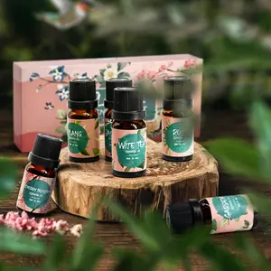 Gratis Sampel Minyak Esensial Organik Set Minyak Esensial Lavender 100% Terapi Alami Grade Minyak Esensial Aromaterapi