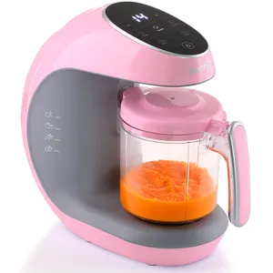 5 In 1 Electric Automatic Baby Food Processor /food Steamer/ Bottle Sterilizer With Digital Touch Screen