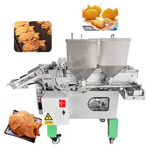 ขนาดเล็กอัตโนมัติเกาหลีใต้ Taiyaki มินิปลาวอลนัทรูปร่าง Manju เค้ก Delimanjoo <span class=keywords><strong>ราคา</strong></span>เครื่อง - Product Image 1