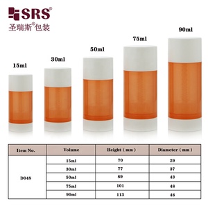 D048-75ml 2.5oz écologique recycler PP PCR plastique forme ronde noir déodorant bâton déodorant <span class=keywords><strong>tube</strong></span> pour l'hygiène des aisselles - Product Image 5