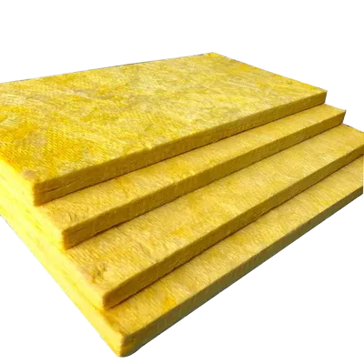 Flame-Retardant Glass Wool Insulation Board Refractory Material for Roof Wall Sheet Competitive Price Glass Fiber Cotton Blanket