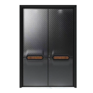 Foshan <span class=keywords><strong>porte</strong></span> d'ingresso a prova di fuoco porta d'ingresso Pivot anteriore in acciaio inox porta d'ingresso esterno - Product Image 4