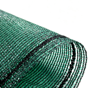 Filet d'ombrage rond en HDPE vert anti-UV pour serre, jardin potager, verger, protection solaire