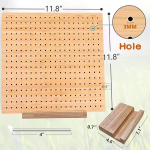 Kit de planche de blocage pour <span class=keywords><strong>crochet</strong></span> DIY, tapis carré en bambou fait main, cadeau pour le tricot et le <span class=keywords><strong>crochet</strong></span> avec chevilles, aiguilles à <span class=keywords><strong>crochet</strong></span> et travaux d'aiguille - Product Image 4