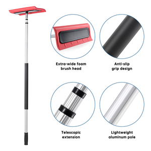 Sikat Salju Busa Tahan Lama Dengan Gagang, Penghilang Salju Sempurna untuk Atap Rumah dan Mobil - Product Image 4