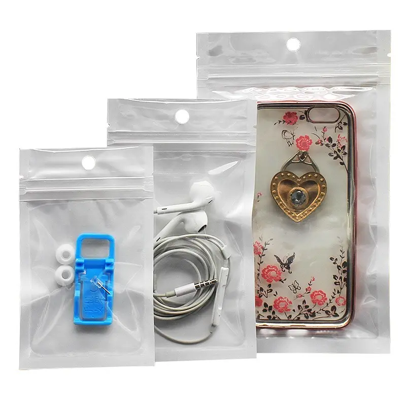 Mobile Phone Case Data Cable 3C Electronic Accessories and USB charger Customized Style Color bag with Ziplock