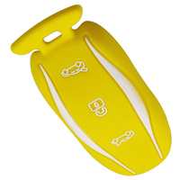 Housse de protection en silicone pour clé intelligente, accessoires pour Tesla Model S