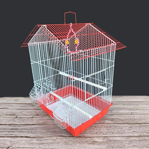 Grande gabbia per uccelli con filo portatile per animali da Cocktail gabbia di allevamento per uccelli piccoli uccelli - Product Image 2