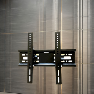 <span class=keywords><strong>Support</strong></span> <span class=keywords><strong>mural</strong></span> en acier laminé à froid pour écrans LCD à LED Réglage de la lunette étroite Écran carrelé - Product Image 4