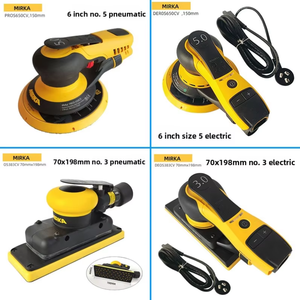 Levigatrice Rotonda da 6 Pollici <span class=keywords><strong>Mirka</strong></span> 1242 42L con Aspirazione Elevata, Collettore di Polvere per Lucidatura a Secco di Superfici in Legno e Mobili - Product Image 3