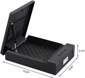 Súng Sinh Trắc Học Bàn Phím Vân Tay An Ninh Khóa Thủ Công Khóa Tiền An Toàn Kích Thước Phòng Súng An Toàn - Product Image 2