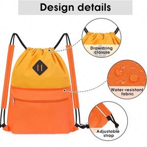 Bolsa Deportiva Impermeable con Cordón Ajustable y Compartimento para Ropa Mojada para Hombre y Mujer, Fábrica con Certificación BSCI - Product Image 4