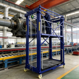 <span class=keywords><strong>Platform</strong></span> Pengangkat Elektrik 500kg, 2m hingga 10m, Lift Keselamatan Otomatis dengan Kontrol Jarak Jauh, Elevator Mobile - Product Image 6
