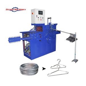 Machine de fabrication de cintres en fil métallique Machine de moulage de cintres en métal - Product Image 6