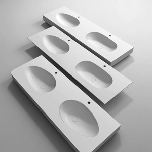 Bañera Independiente Tradicional de Piedra Artificial, Diseño Ecológico, 1.6 m de Longitud, con Drenaje de Masaje de Lujo Incluido - Product Image 2