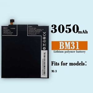 Batteria di grande capacità per Xiaomi <span class=keywords><strong>3</strong></span> MIUI M3 BM31 telefono cellulare in magazzino - Product Image 2