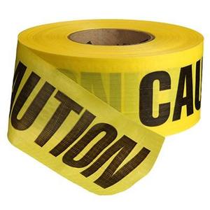 Cinta de Barricada Amarilla Reforzada Sin Adhesivo de Alta Calidad, Proveedor Chino, Gran Venta - Product Image 1