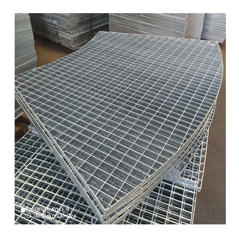 Gutter Cover Hot Dip Galvanized Stainless Steel Grating Anti Slip Platform Plate