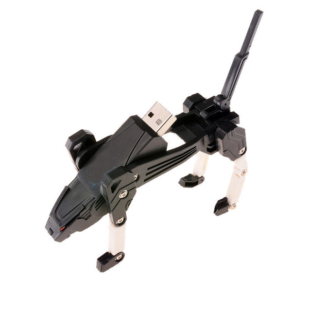 Robot Dog 32gb 1gb 2gb 32gb USB Flash Drive 4GB 8GB 16GB Cartoon Dog Toy Pendrive 2.0 Usb Memory Stick