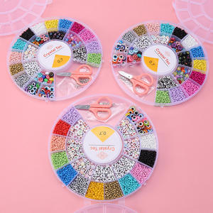 Box Set/4mm Diy Glas Brief Perlen Glass amen Perlen für Kinder Schmuck Armbänder Herstellung Ringe Zubehör Perlen Kit - Product Image 5