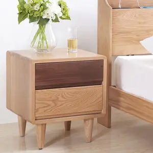 Китайские Производители напрямую продают Деревянные Прикроватные тумбочки в стиле ретро высокого качества мебель для спальни