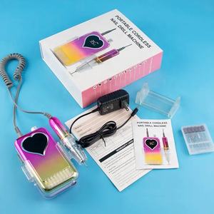 Lámpara Led UV para <span class=keywords><strong>uñas</strong></span>, taladro eléctrico <span class=keywords><strong>de</strong></span> manicura sin cable, portátil, recargable, 2023 rpm, novedad <span class=keywords><strong>de</strong></span> 35000 - Product Image 6