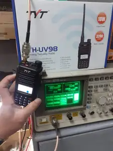 Ham radio amador, rádio ham radio TH-UV98 10w hf transmissor dot-matrix lcd hf ham radio