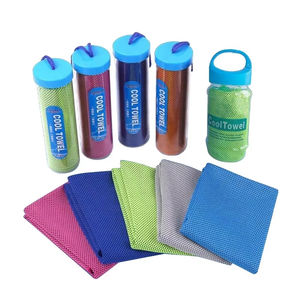 Serviette d'exercice froid Wrest sueur pour hommes et femmes séchage instantané refroidissement Cool Yoga course en plein air fitness poche poignet serviette de sueur - Product Image 1