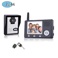 2.4GHz Dual-Way Điện Thoại Màu Hệ Thống Intercom Camera Màn Hình IR Night Vision Có Dây Door Chuông Bộ Dụng Cụ Thông Minh Video Doorbell Intercom