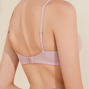 JOGOGO <span class=keywords><strong>Reggiseno</strong></span> Senza Ferretto Personalizzabile Stile Francese con Apertura Frontale, in <span class=keywords><strong>Cotone</strong></span> Organico Morbido e Traspirante, <span class=keywords><strong>Push</strong></span>-<span class=keywords><strong>up</strong></span> Wireless - Product Image 6