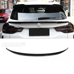 สปอยเลอร์ท้ายรถสปอยเลอร์สำหรับ BMW X3 G01 IX3 G08 2018-2023สีดำมันวาวสปอยเลอร์ท้ายปีกนกตกแต่งฝากระโปรงหน้า - Product Image 1