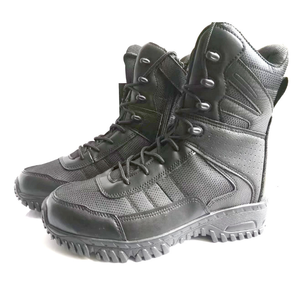 Botas de Trabajo Negras Personalizadas DF33 TSB204 AS33-7 para Hombre con Mangas Acolchadas, Botas Ligeras de Verano para Desierto - Product Image 2